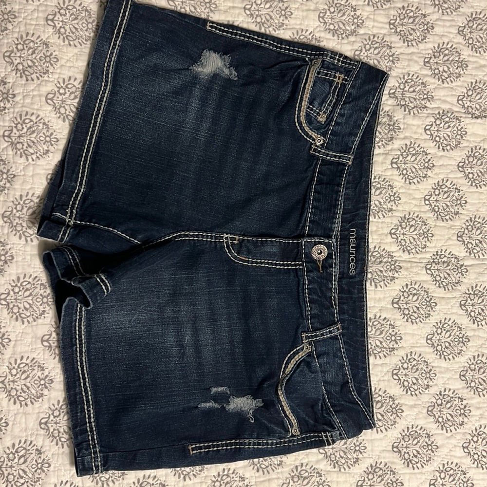 New without Tags; Size 15/16. Maurices denim shorts